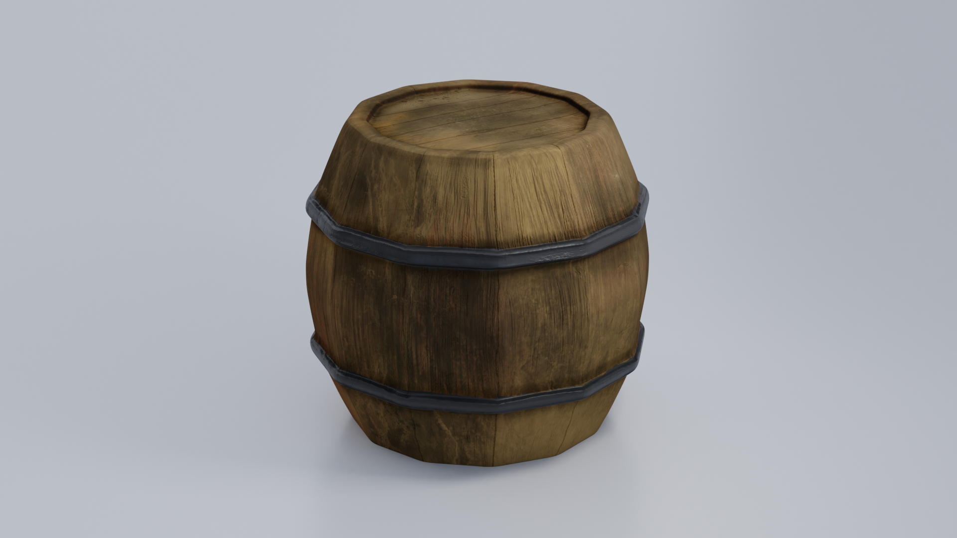 3d render: barrel blender