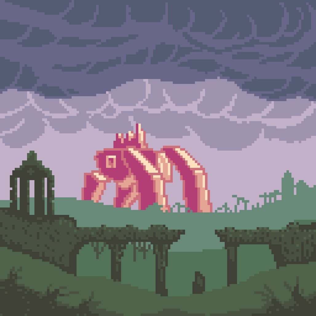 pixel art: Machine of the Plains